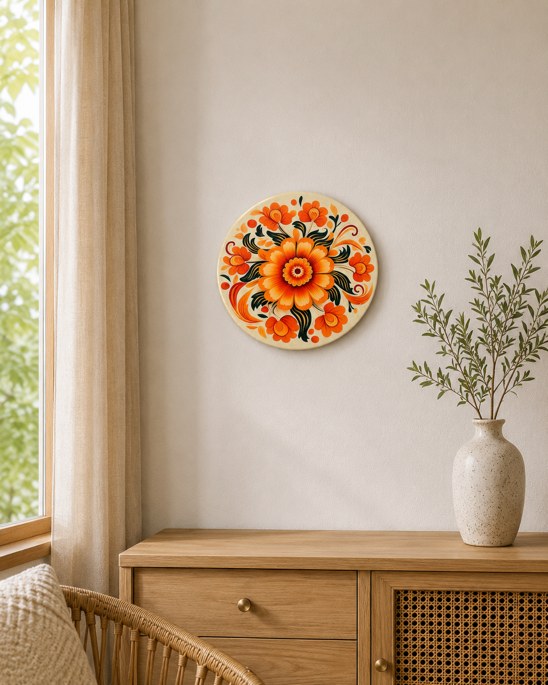 Wall Hanging Art - Blooming Floral