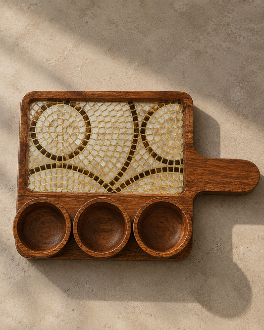 3 Bowl Platter set