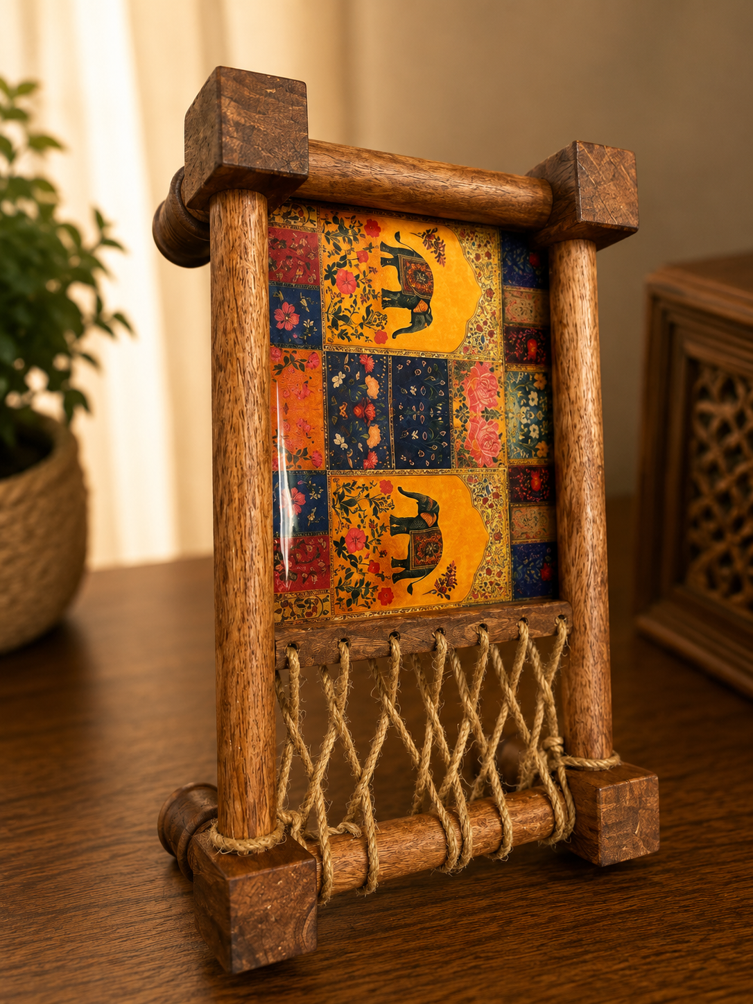 Handcrafted Wooden Khatiya