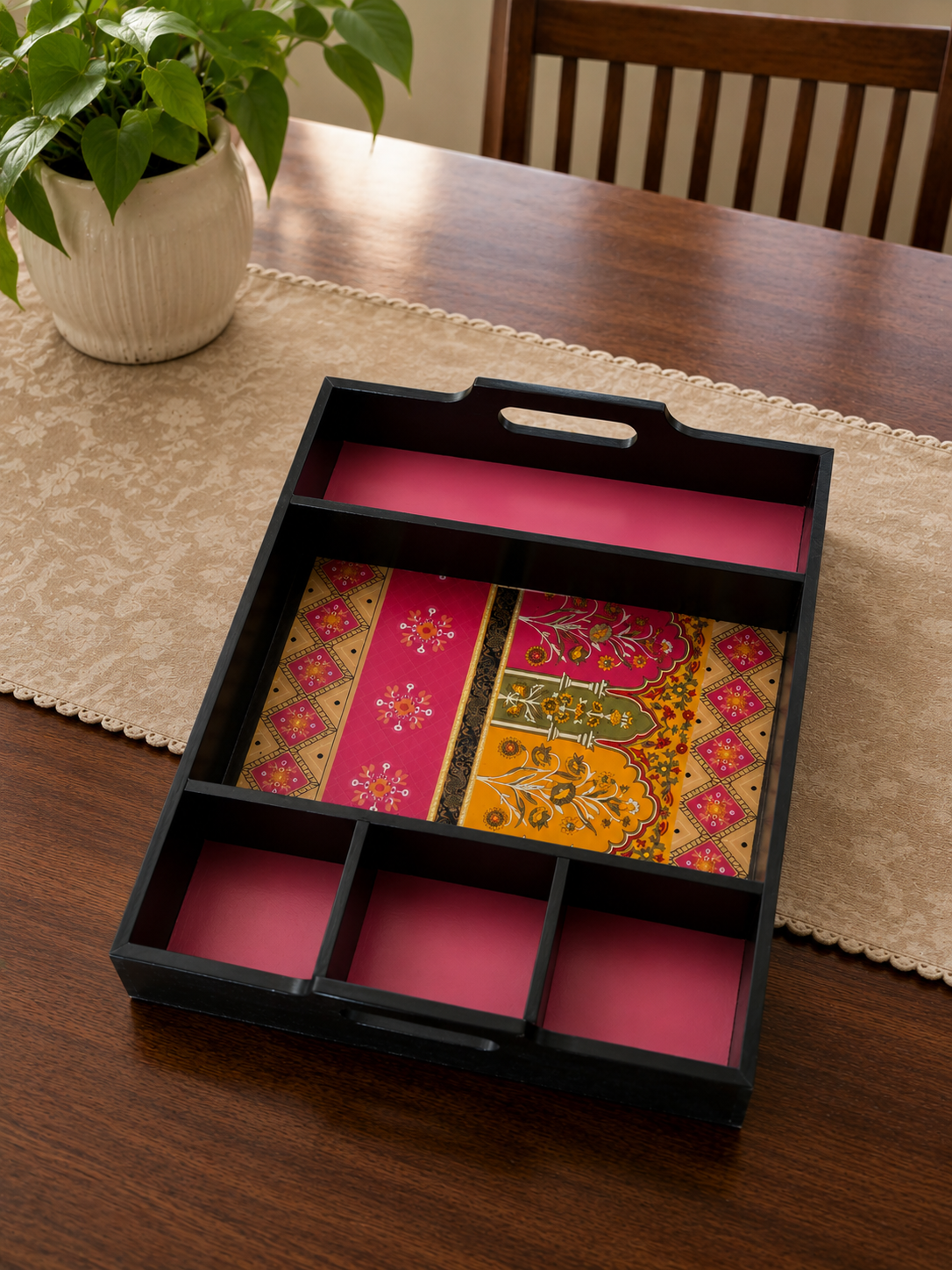 Wooden Partition Tray