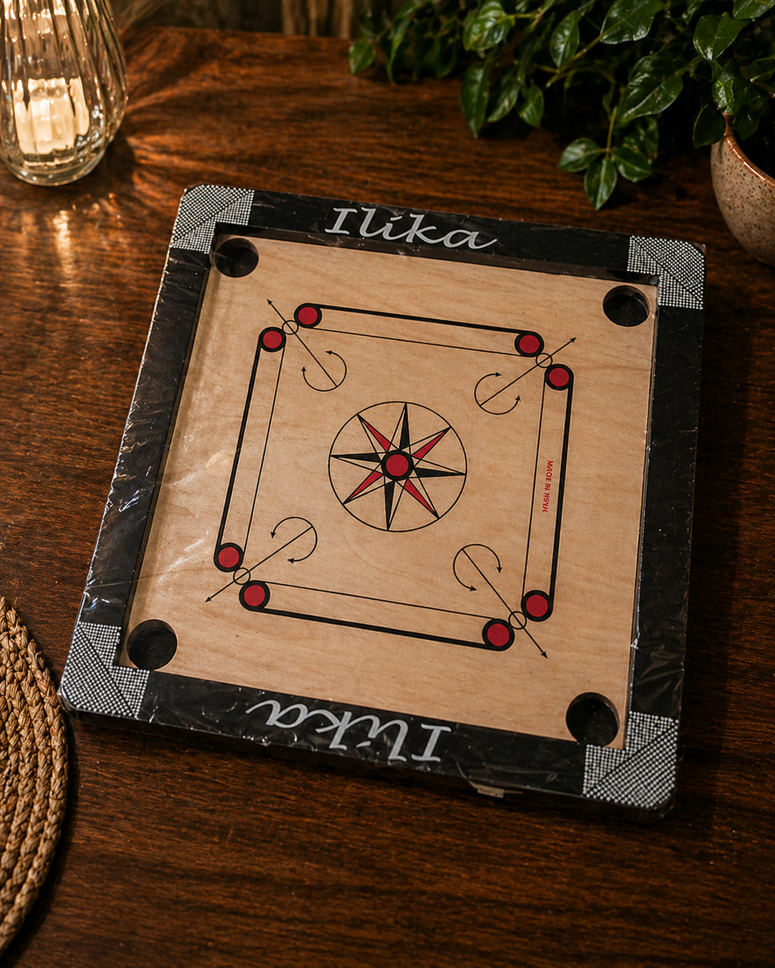 Wooden Carrom - 34 Inch