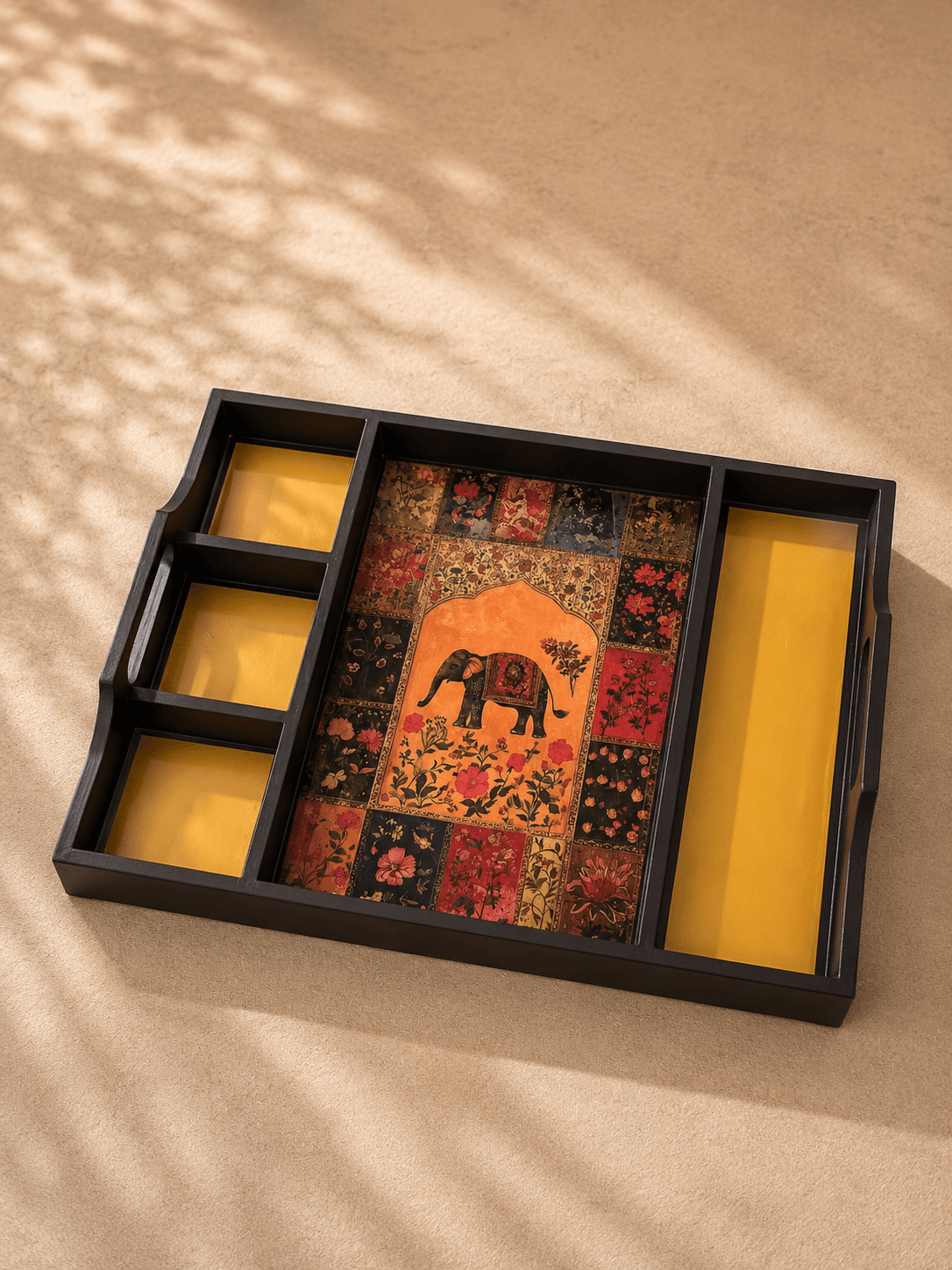 Wooden Partition Tray