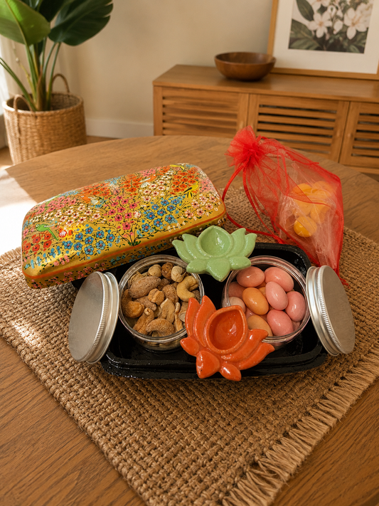 Diwali Hamper -  Kashmiri Box(Large)