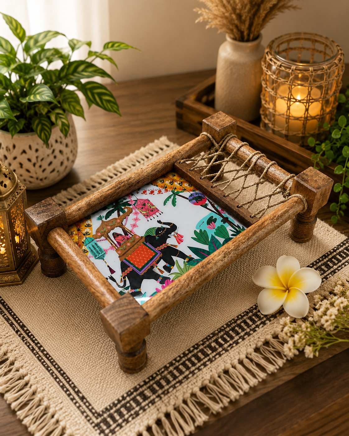 Handcrafted Wooden Khatiya