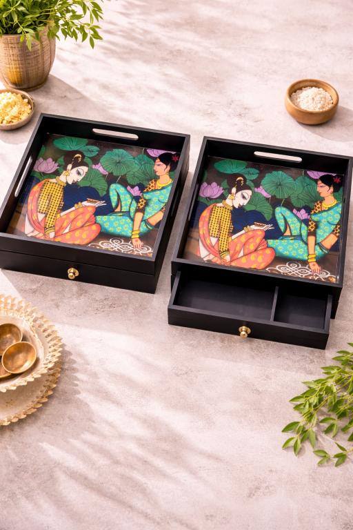 Wooden Drawer Tray (1 Section)