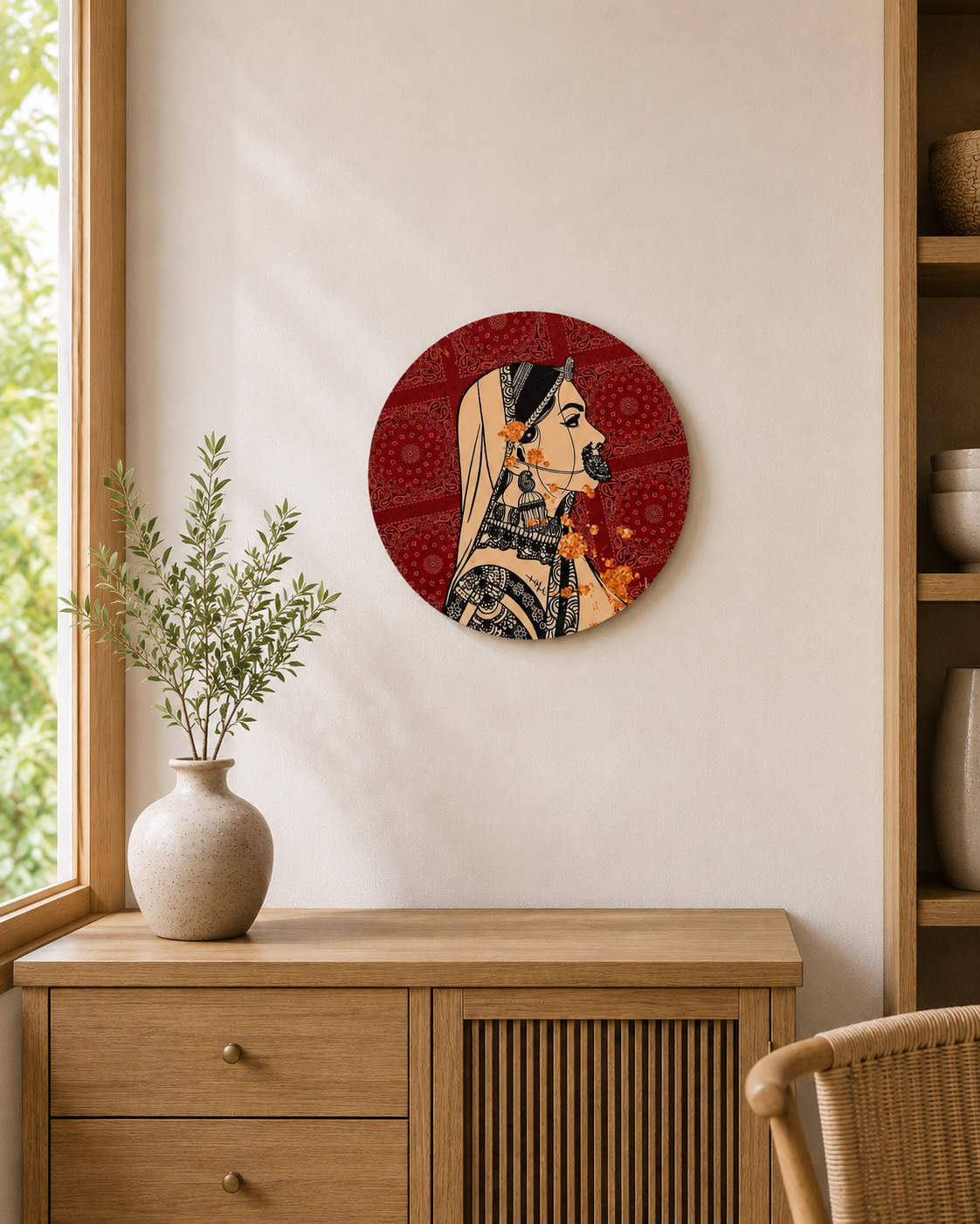 Wall Hanging Art - Royal Heritage Portrait
