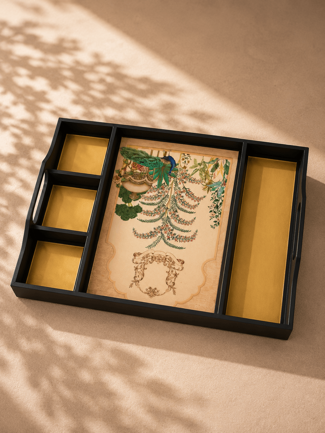 Wooden Partition Tray