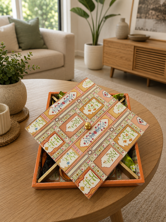 Diwali Hamper -  Dry Fruit Box with Chocolates