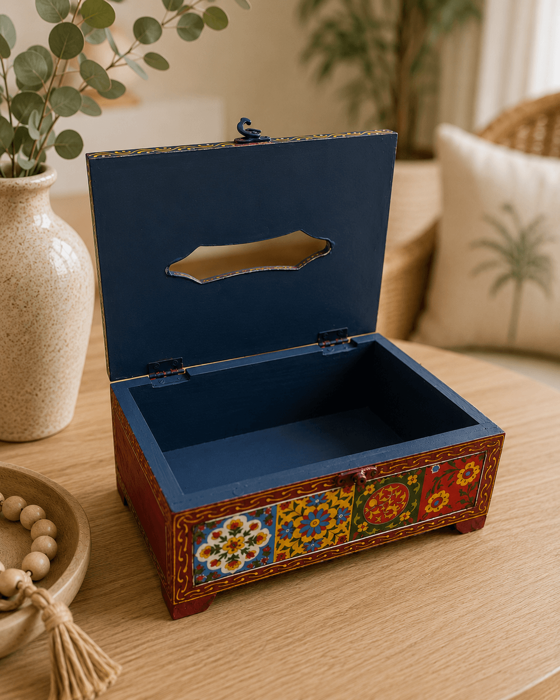 Wooden Tissue Box - Heritage