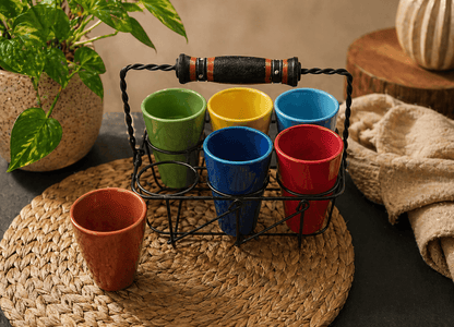 Caddy Tea Set Plain