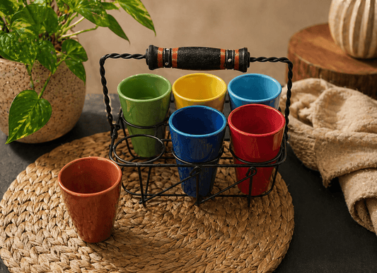 Caddy Tea Set Plain