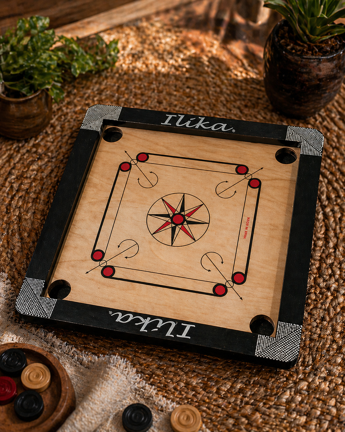 Wooden Carrom - 32 Inch