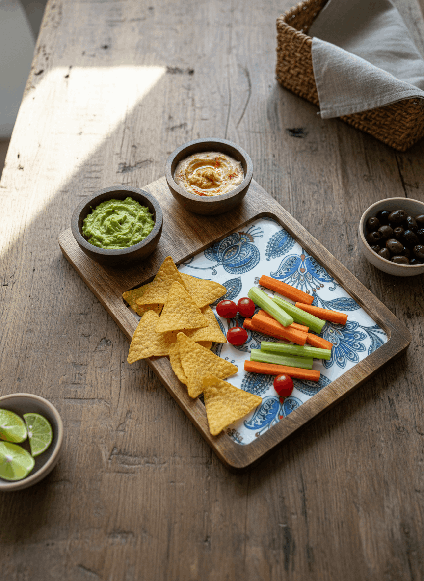 Double Bowl Platter