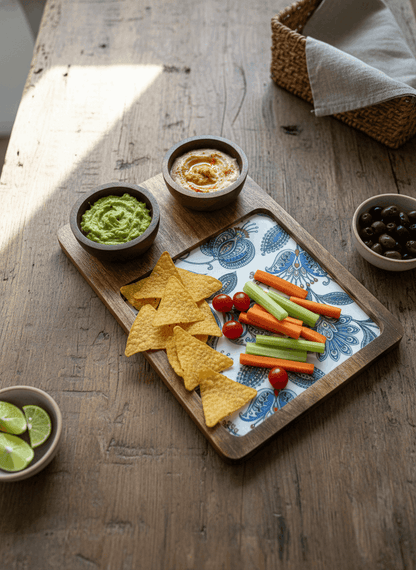 Double Bowl Platter