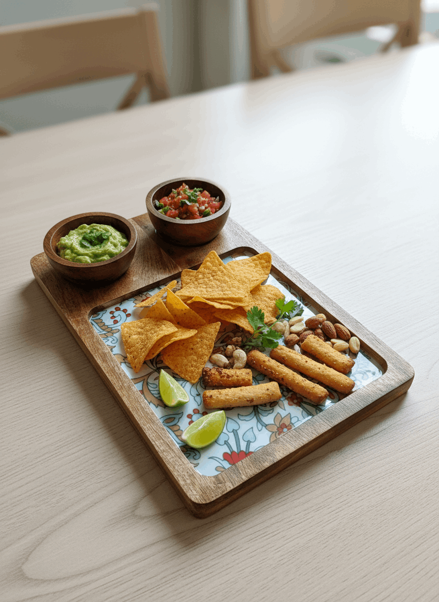 Double Bowl Platter