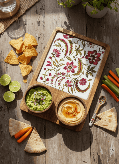 Double Bowl Platter