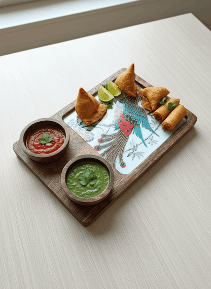 Double Bowl Platter