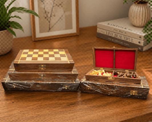 Wooden Chess - 14 Inch