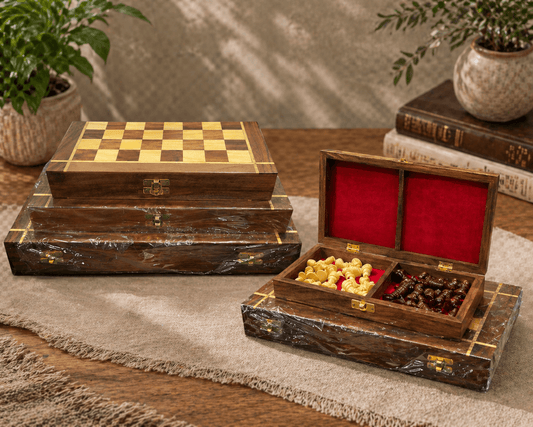 Wooden Chess - 12 Inch