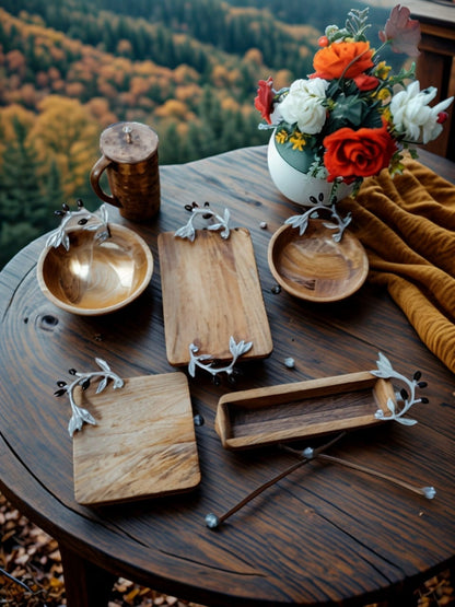 Metal Platter Set