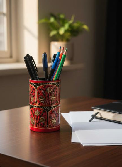 Paper Mache Pen Holder