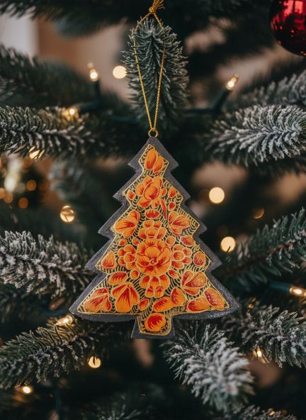 Paper Mache Christmas Tree