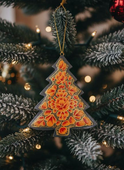 Paper Mache Christmas Tree